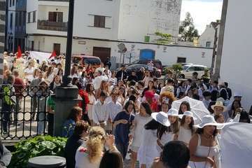 Fiesta escolar de Carnaval Tradicional en San Juan de Telde (Foto TA)